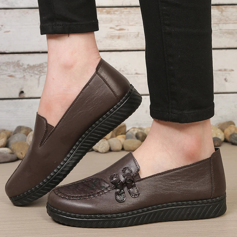 Natalie Leather Loafers