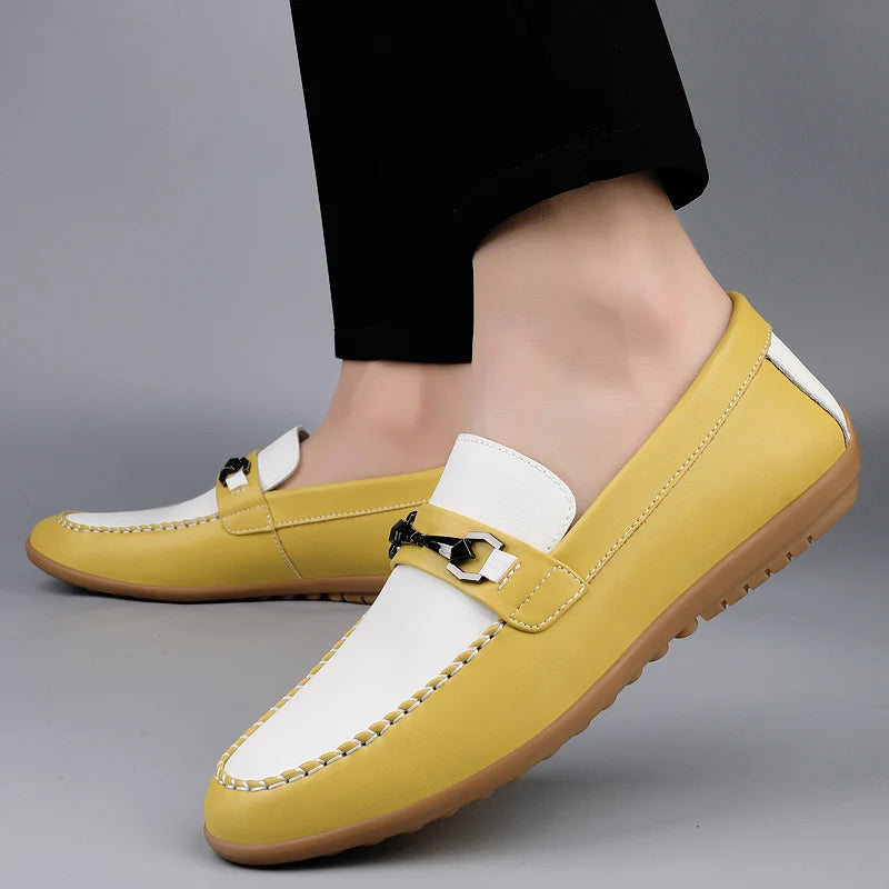 AMALFI GENUINE LEATHER LOAFERS