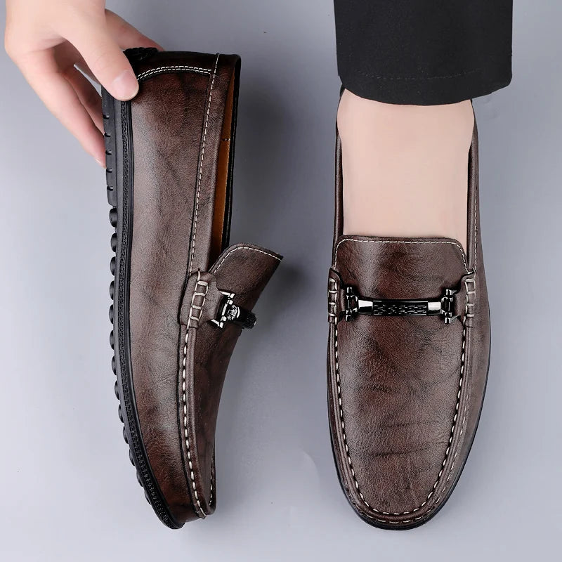 EMPOLI LEATHER LOAFERS