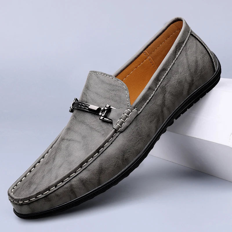 EMPOLI LEATHER LOAFERS