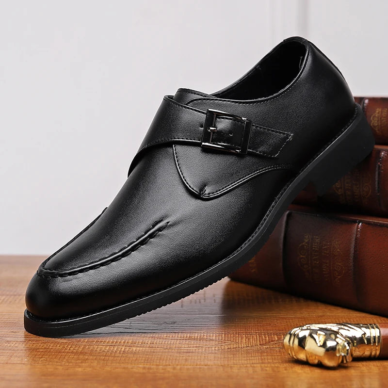 KINGSLEY LANE LEATHER LOAFERS