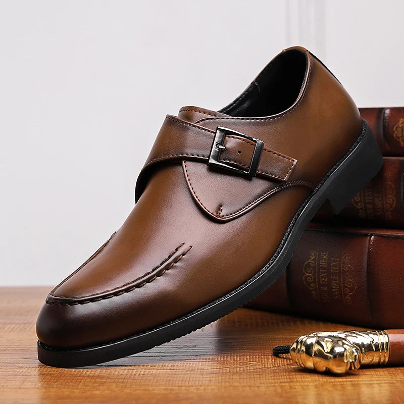 KINGSLEY LANE LEATHER LOAFERS