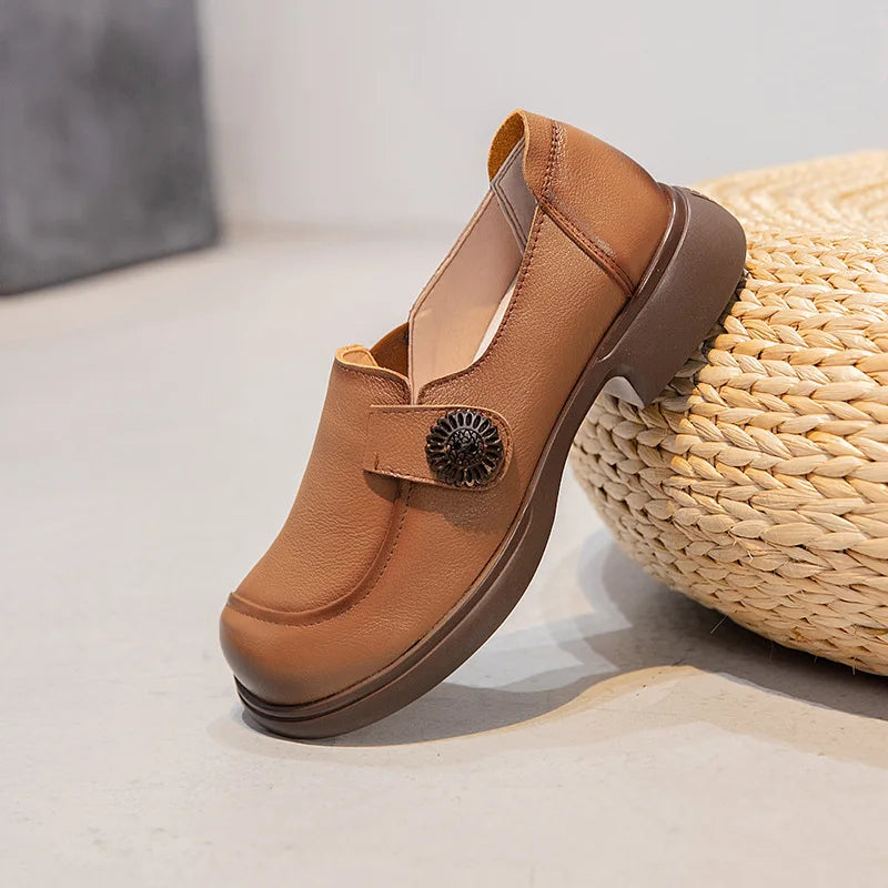 Olivia Comfort Leather Loafers