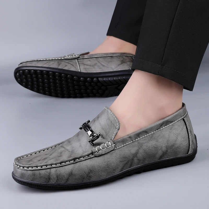 EMPOLI LEATHER LOAFERS