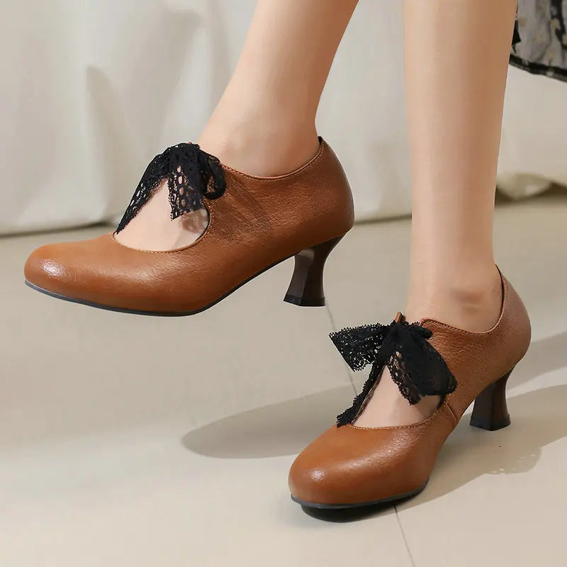 Victoria Bow Heels