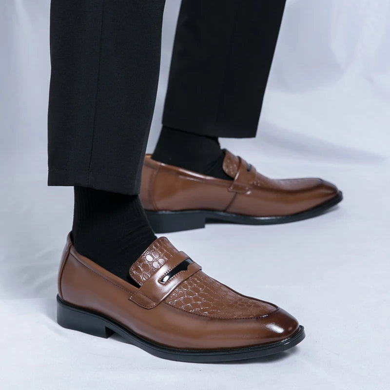 AMALFI LEATHER LOAFERS