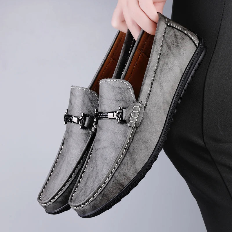 EMPOLI LEATHER LOAFERS