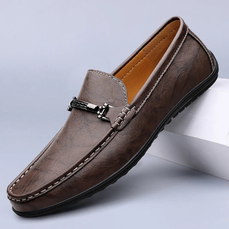 EMPOLI LEATHER LOAFERS