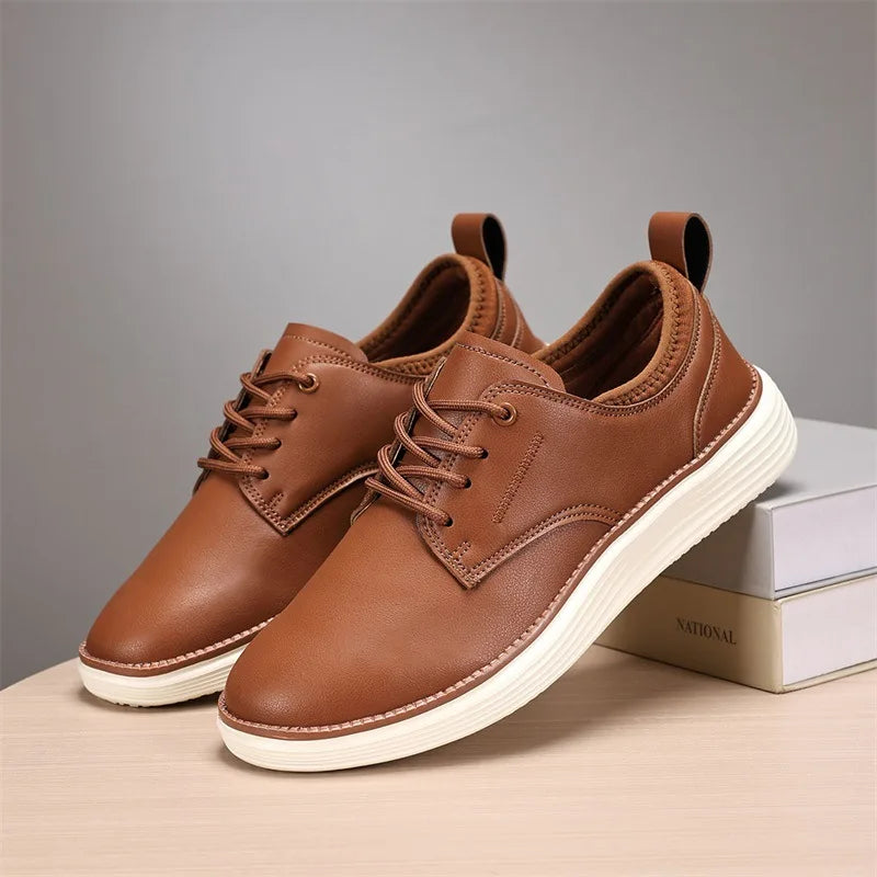 DAVIDSON LEATHER SNEAKERS