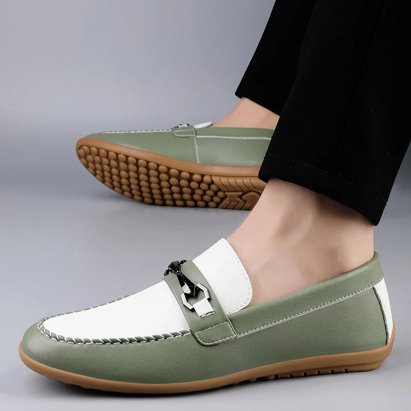 AMALFI GENUINE LEATHER LOAFERS